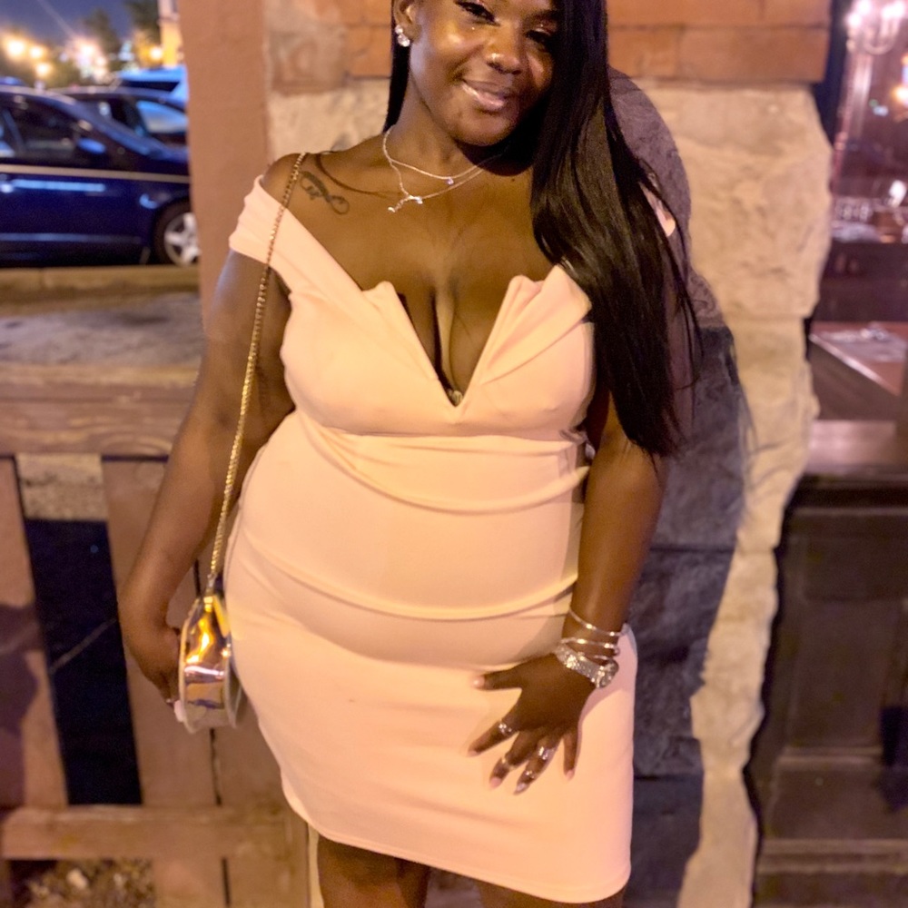 Beautiful pink dress